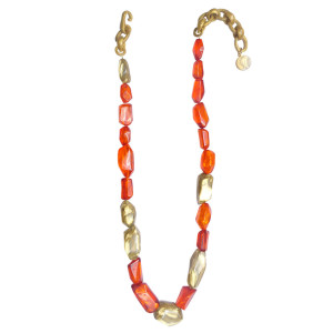 法国Denaive树脂项链Collier Shirley Long