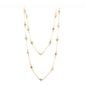 法国Sylvia Toledano长款多圈项链Collier Candies