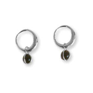 法国Gem Island天然石耳钩LUCIA SILVER EARRINGS
