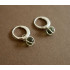 法国Gem Island天然石耳钩LUCIA SILVER EARRINGS