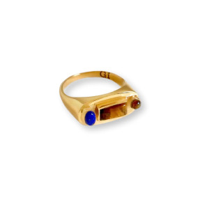 法国Gem Island天然石戒指SOLIS RING